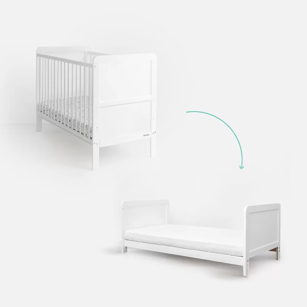 Cot CLASSIC COT 140x70 white